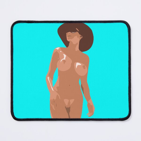 Item preview, Elegant Nude Figure with Hat. Vibrant Fashion Illustration designed and sold by Ihor Ivanov.