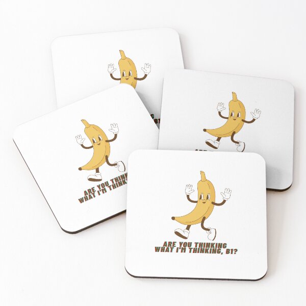 Item preview, Retro Banana Mascot – "Thinking what I'm thinking?" Vintage Tee designed and sold by GoodBaguette.