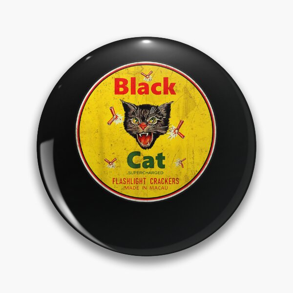 Item preview, Black Cat Firecrackers Crackers Logo designed and sold by BlackJack022.