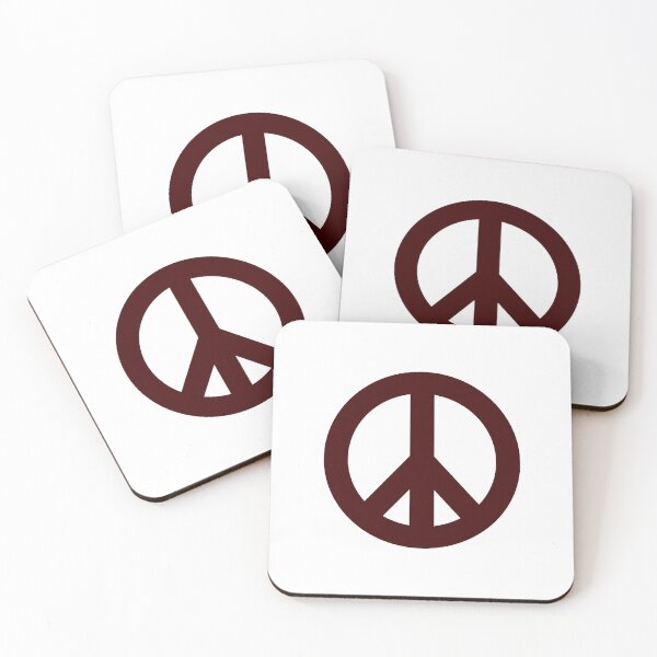 Item preview, Peace sign - merlot designed and sold by Inspirationmotivation.