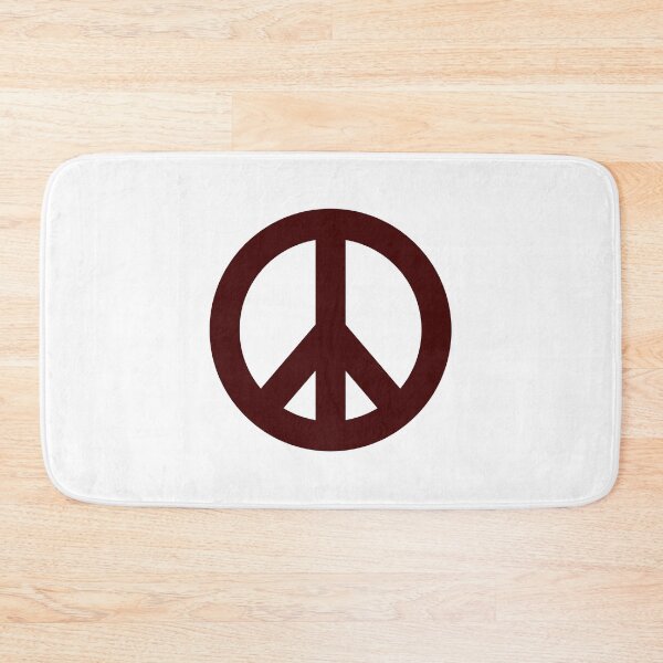 Item preview, Peace sign - merlot designed and sold by Inspirationmotivation.