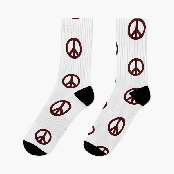 Item preview, Peace sign - merlot designed and sold by Inspirationmotivation.