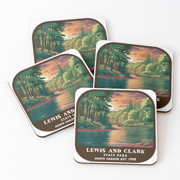 Item preview, Lewis and Clark State Park (North Dakota) designed and sold by RabbitK.