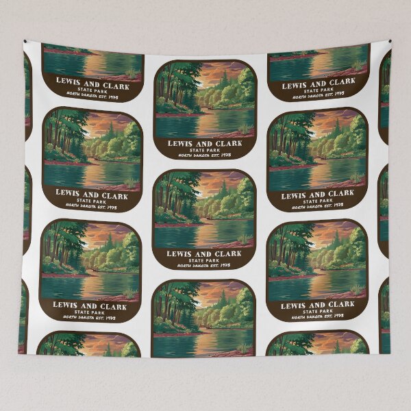 Item preview, Lewis and Clark State Park (North Dakota) designed and sold by RabbitK.