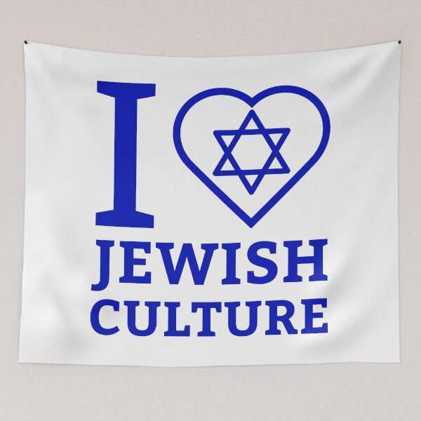 Item preview, I love Jewish culture  designed and sold by Rachel the Artist .