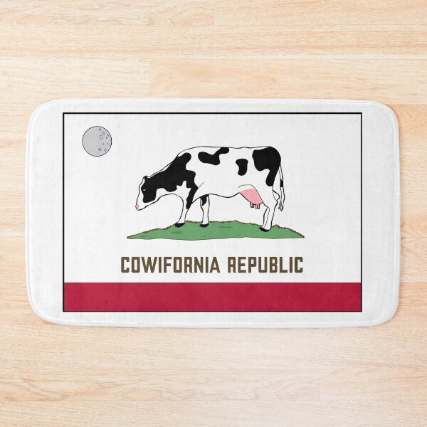 Item preview, Cowifornia Republic Flag designed and sold by mightywombat.