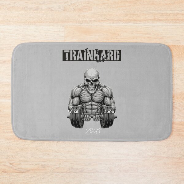 Item preview, TrainHard Skull Curl – Strength Motivation Gym Design designed and sold by TrainHardCo.
