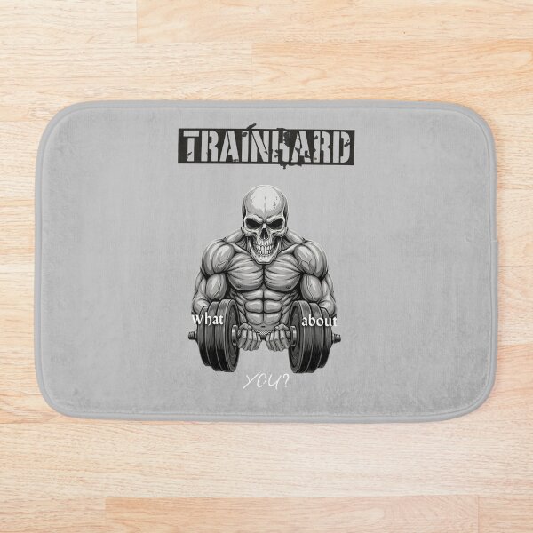 Artikelvorschau, TrainHard Skull Curl – Kraftmotivation im Fitnessstudio entworfen und verkauft von TrainHardCo.