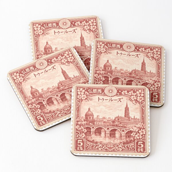 Item preview, Vintage Venice Italy Stamp Illustration | Retro Italian Postage Art | Classic Canals & Gondola Travel Design designed and sold by PaintedPixels01.