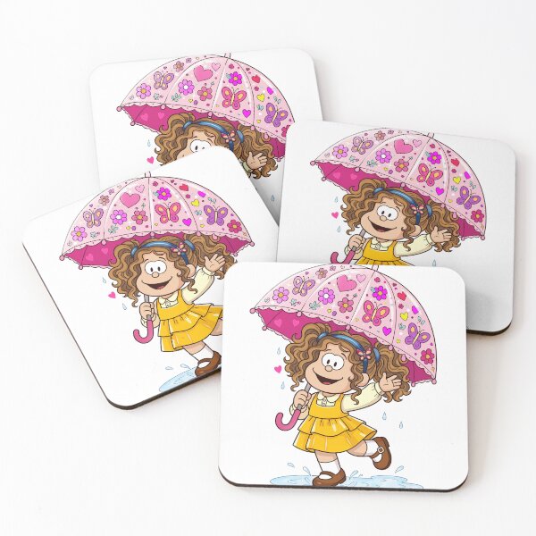 Item preview, Mafalda with Umbrella in the Rain designed and sold by MTacher.