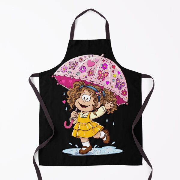 Item preview, Mafalda with Umbrella in the Rain designed and sold by MTacher.