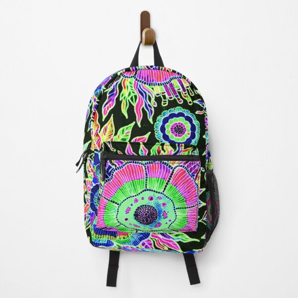 Item preview, OSTARA: Electric Bloom- High-Contrast Electric Floral Design designed and sold by Bloom Theory.