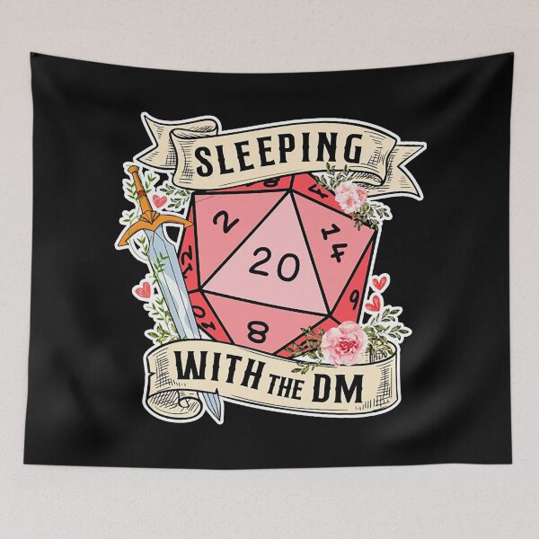 Item preview, sleeping with the dungeon master merchandise designed and sold by robythompson.