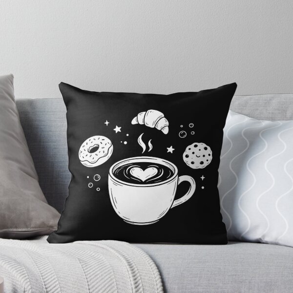 Item preview, Café Arte minimalista de líneas blancas designed and sold by WhiteInkMinimal.