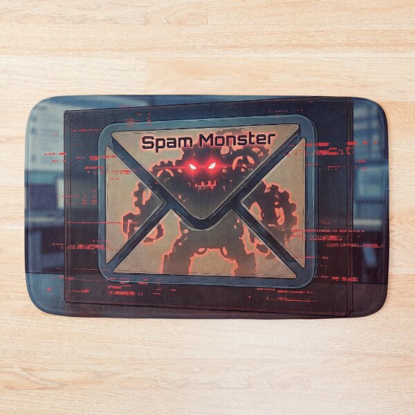 Item preview, Creepy Email Inbox Monster Glitch Design Funny Office Humor designed and sold by TheCalmEdit.