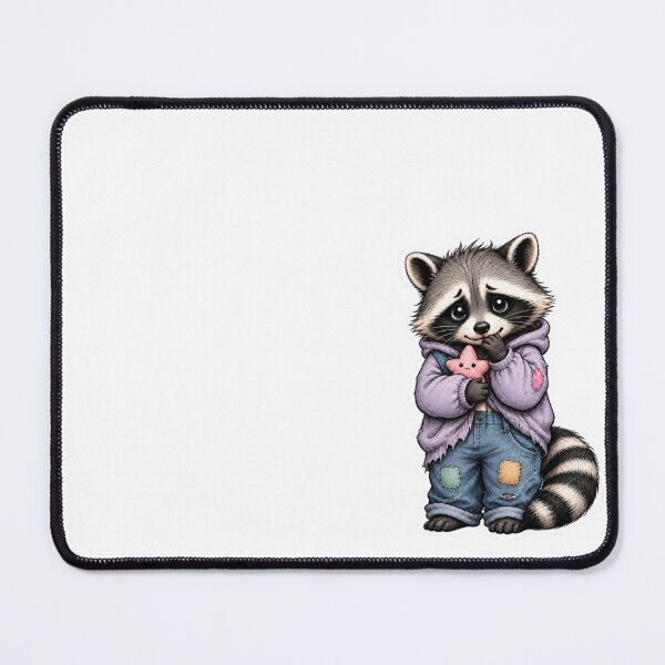 Item preview, The Soft-Hearted Trash Panda designed and sold by SoftChaosSupply.