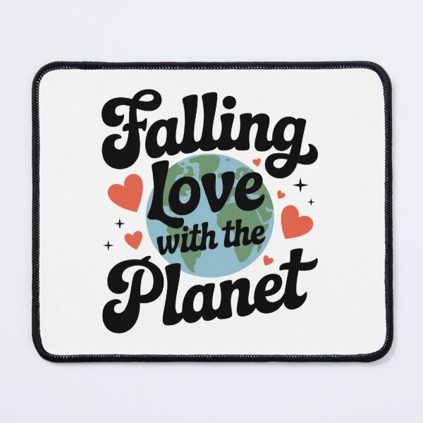 Item preview, Love with the Earth Globe Hearts Retro Nature T-Shirt designed and sold by proearth2022.
