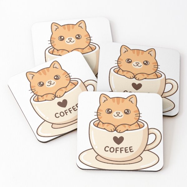 Item preview, Cat Inside Coffee Cup designed and sold by artdesigner92.