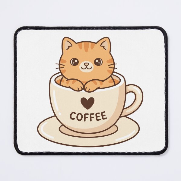 Item preview, Cat Inside Coffee Cup designed and sold by artdesigner92.