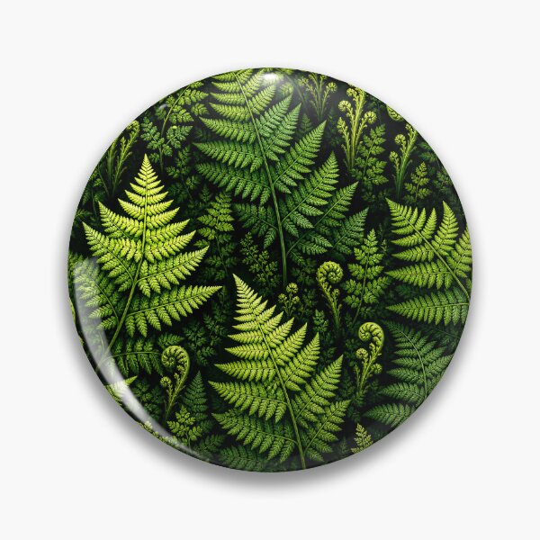 Item preview, Dark Green Fern Leaves Forest Botanical Art designed and sold by TheSlowShore.