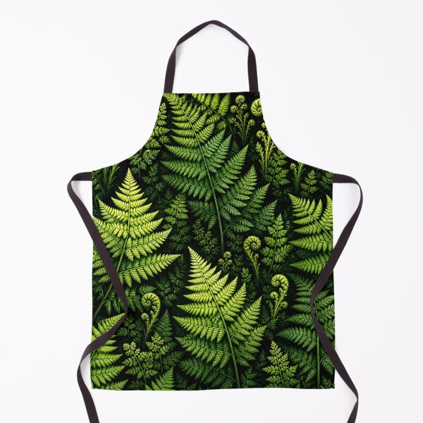 Item preview, Dark Green Fern Leaves Forest Botanical Art designed and sold by TheSlowShore.