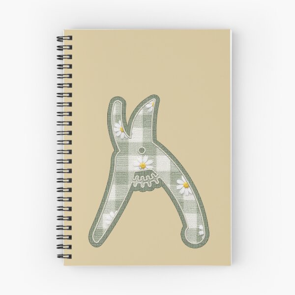 Item preview, Sage Green Gingham Garden Secateurs Patch Embroidered Look designed and sold by thelexiverse.