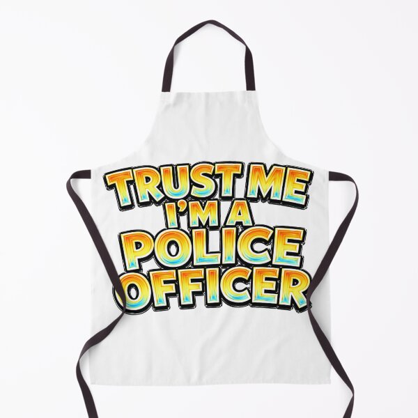 Item preview, TRUST ME I’M A POLICE OFFICER – hand drawn childlike typography designed and sold by Mac Sketches.