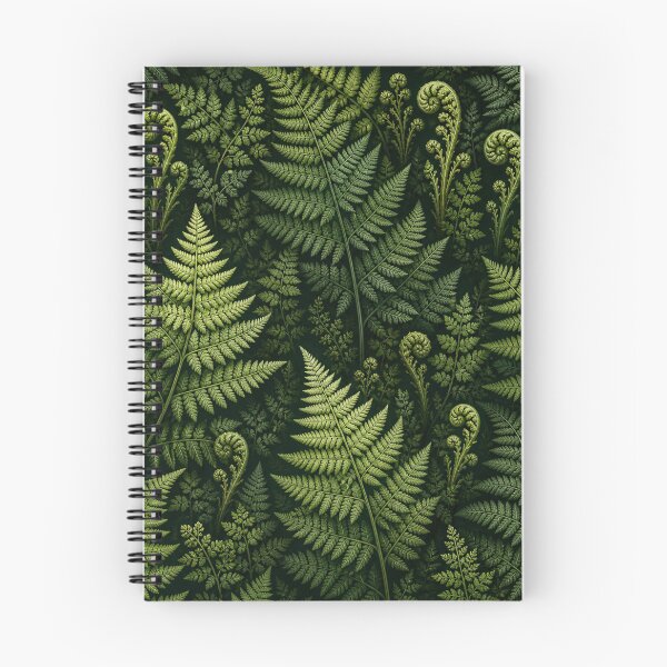 Item preview, Green Fern Pattern Forest Botanical Leaves Nature Aesthetic designed and sold by TheSlowShore.
