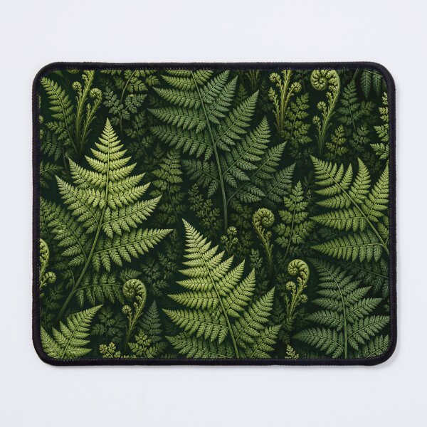 Item preview, Green Fern Pattern Forest Botanical Leaves Nature Aesthetic designed and sold by TheSlowShore.