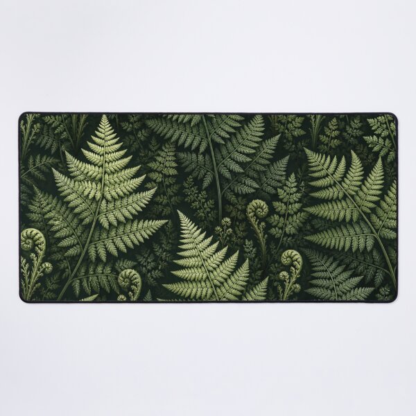 Item preview, Green Fern Pattern Forest Botanical Leaves Nature Aesthetic designed and sold by TheSlowShore.