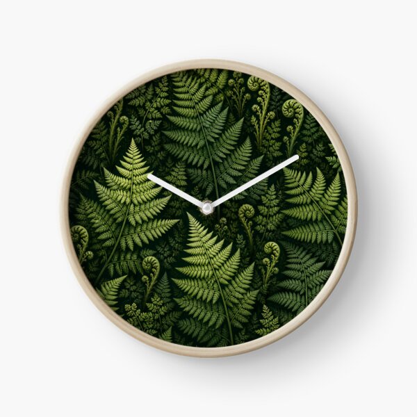 Item preview, Green Fern Pattern Forest Botanical Leaves Nature Aesthetic designed and sold by TheSlowShore.