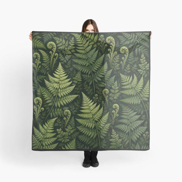 Item preview, Green Fern Pattern Forest Botanical Leaves Nature Aesthetic designed and sold by TheSlowShore.