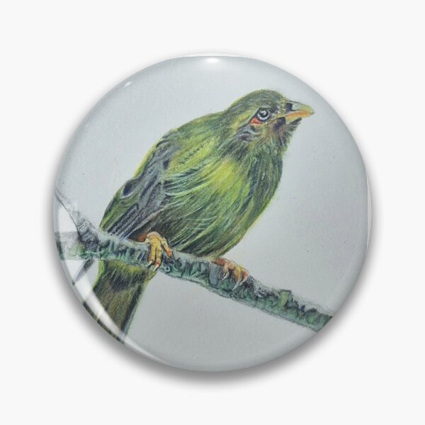 Item preview, The Bell Miner - Watercolour designed and sold by nicoleliz.