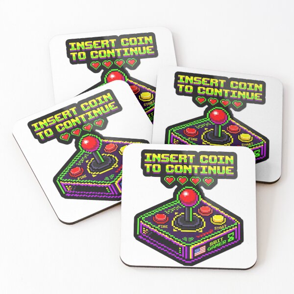 Item preview, RETRO ARCADE — PIXEL JOYSTICK 80s Gaming · Pixel Art designed and sold by LuxePrint Society.