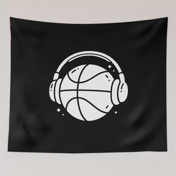 Item preview, Basketball Cute Line Art Design designed and sold by WhiteInkMinimal.