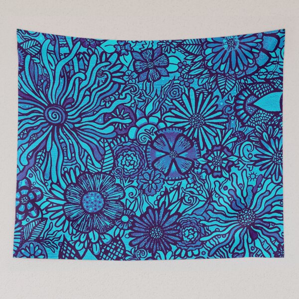 Item preview, FREYJA: Celestial Garden- Cool Maximalist Hand-Drawn Botanical Design designed and sold by Bloom Theory.