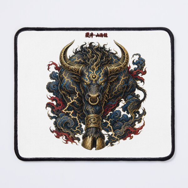 Item preview, Kuiniu Thunder Ox Dark Fantasy Shan Hai Jing designed and sold by holyminix.