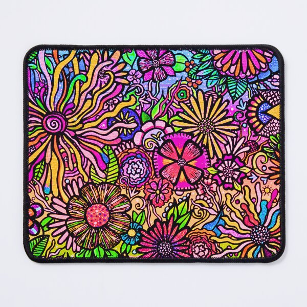Item preview, FREYJA: Eternal Garden- Psychedelic Maximalist Neon Botanical Art designed and sold by Bloom Theory.