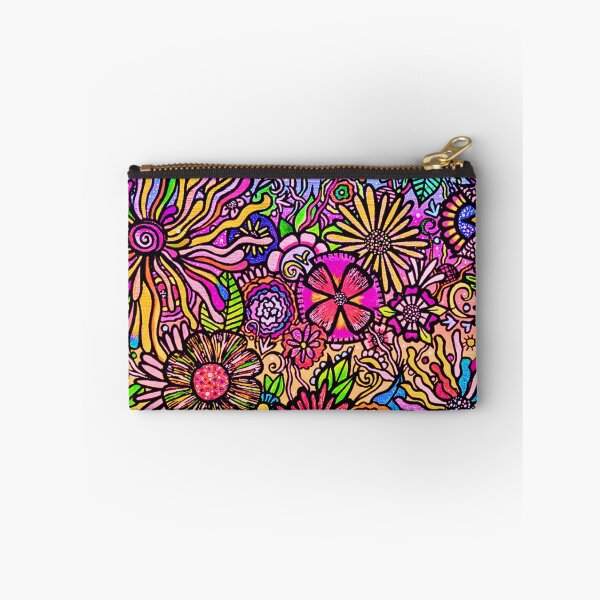 Item preview, FREYJA: Eternal Garden- Psychedelic Maximalist Neon Botanical Art designed and sold by Bloom Theory.