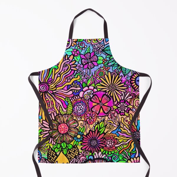 Item preview, FREYJA: Eternal Garden- Psychedelic Maximalist Neon Botanical Art designed and sold by Bloom Theory.