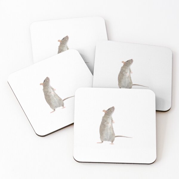 Item preview, Realistic Standing Rat Sticker designed and sold by KrisGraphic45.