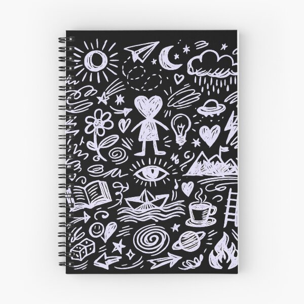 Item preview, Whimsical Doodle Universe T-Shirt – Hand Drawn Abstract Sketch Art, Creative Chaos Design designed and sold by XxZainStylexX.