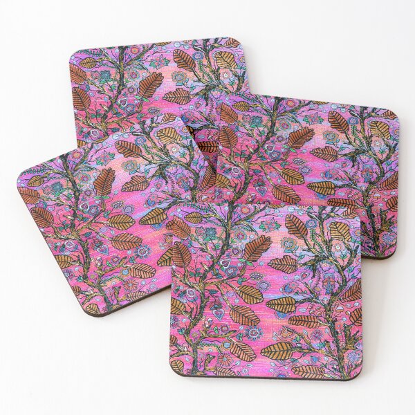 Item preview, NINSUN: Sacred Garden- Earthy Maximalist Hand-Drawn Botanical Art designed and sold by Bloom Theory.