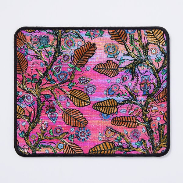 Item preview, NINSUN: Sacred Garden- Earthy Maximalist Hand-Drawn Botanical Art designed and sold by Bloom Theory.