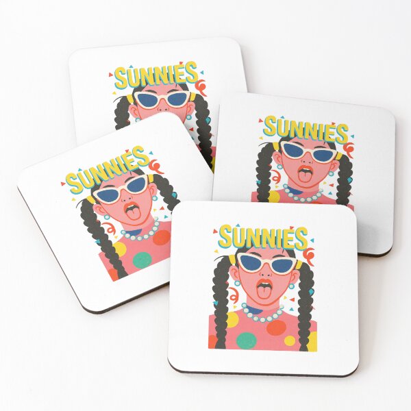 Item preview, Retro Sunnies Girl — Fun Pop Art Summer Illustration designed and sold by Colorful-Garden.