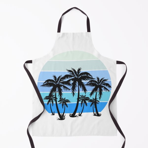 Item preview, Vintage Tropical Island Blue Aesthetics designed and sold by MoonshotWorld.