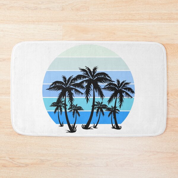 Item preview, Vintage Tropical Island Blue Aesthetics designed and sold by MoonshotWorld.