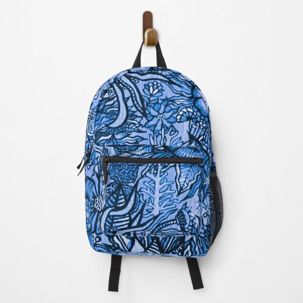 Item preview, TIAMAT: Deepwater Bloom- Ocean Maximalist Hand-Drawn Floral Art designed and sold by Bloom Theory.