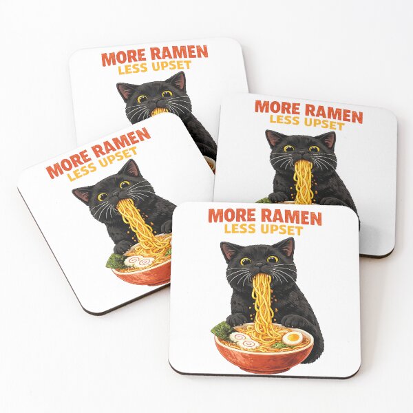 Item preview, Ramen Cat a Ramen Cat a Ramen Cat designed and sold by erkinmaddison.