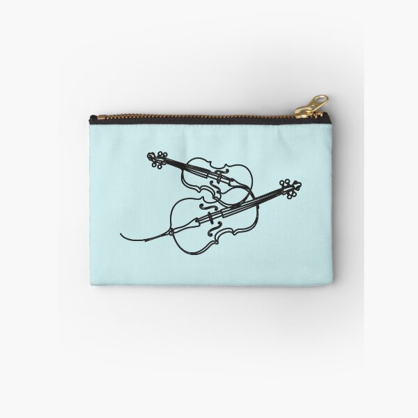 Item preview, Elegant Violin and Cello One Line Art designed and sold by Style-InkPulse.